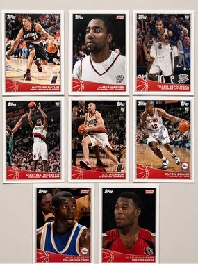 NBA Topps Basketball Card Lot Stars, Rookies Veterans James Harden Jrue Holiday